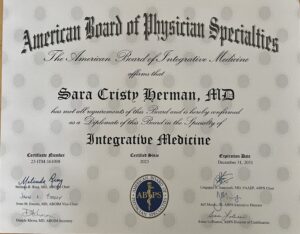 Elevating Ketamine Therapy and Holistic Healing: Dr. Sara Herman’s Journey to Board Certification