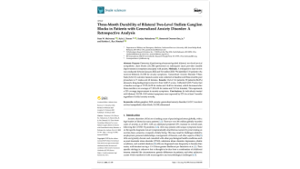 Three month durability of bilateral two level stellate ganglion thumb